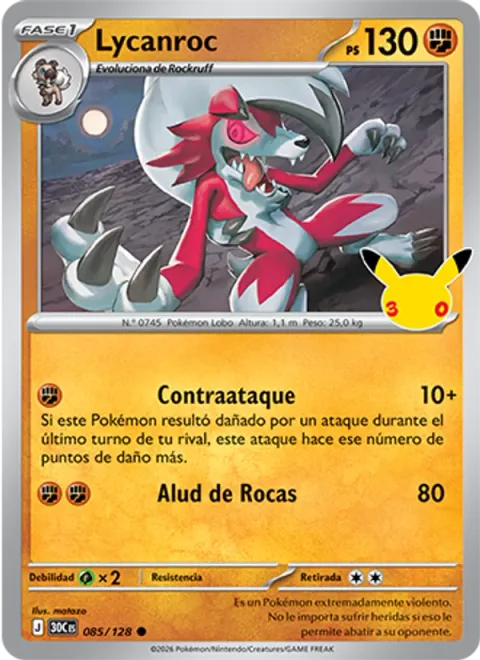 Lycanroc [Counter | Boulder Crush]