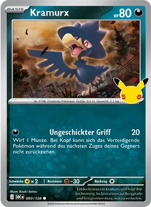 Murkrow [Clumsily Clutch]