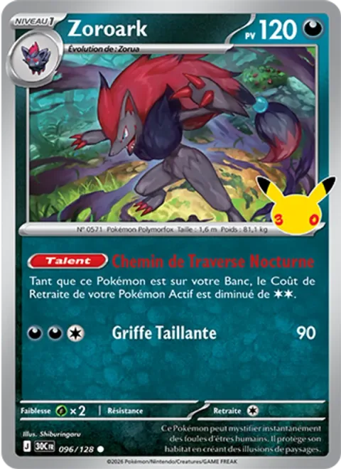 Zoroark [Nighttime Byway | Slashing Claw]