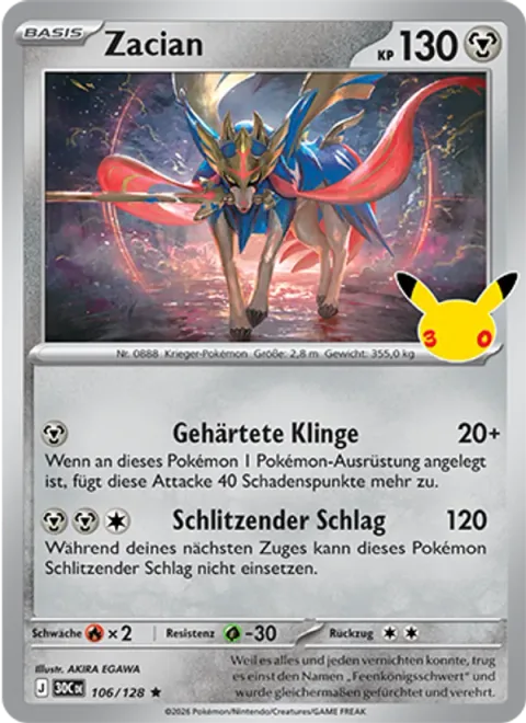 Zacian [Hardened Blade | Slashing Strike]