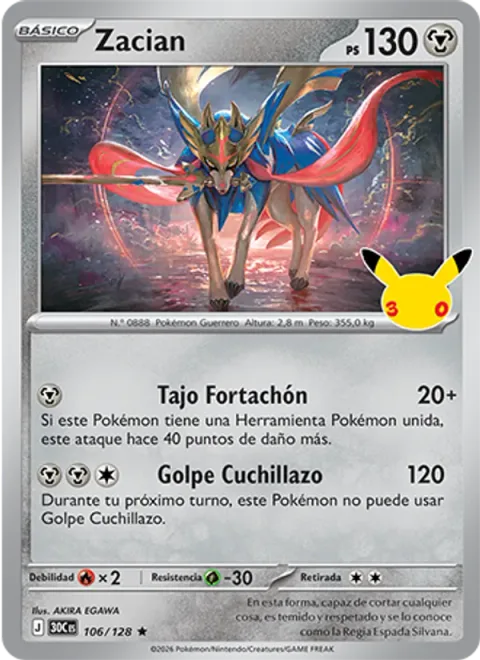 Zacian [Hardened Blade | Slashing Strike]