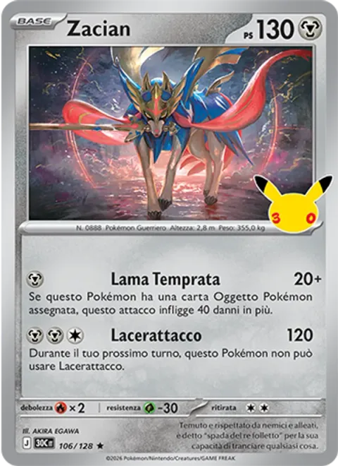 Zacian [Hardened Blade | Slashing Strike]