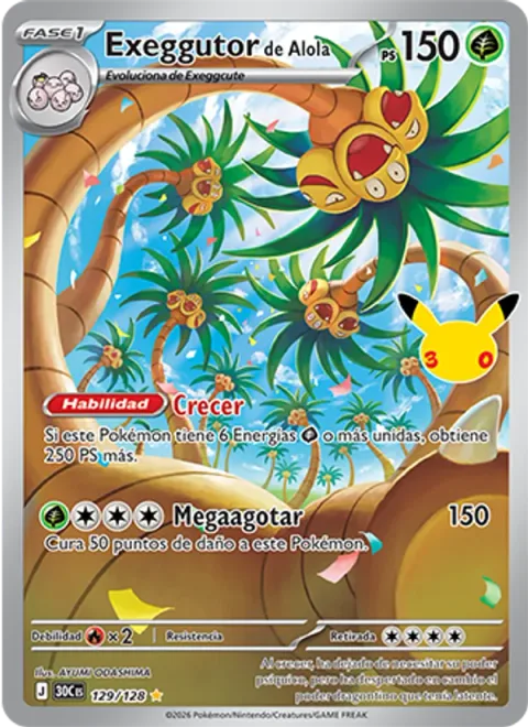 Alolan Exeggutor [Scale Up | Mega Drain]