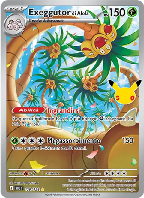 Alolan Exeggutor [Scale Up | Mega Drain]