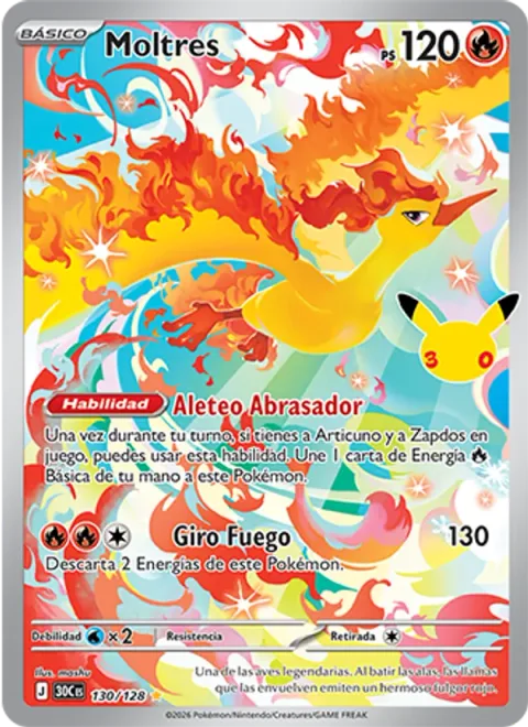 Moltres [Fiery Flapping | Fire Spin]