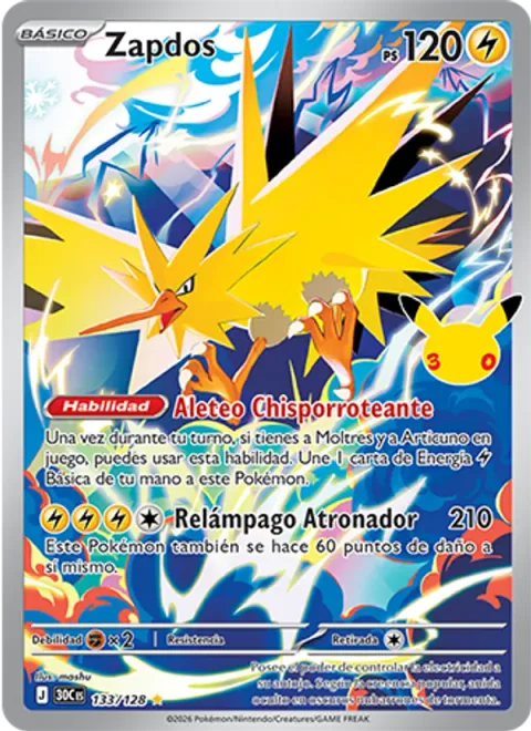 Zapdos [Flash-Pop Flapping | Thundering Lightning]