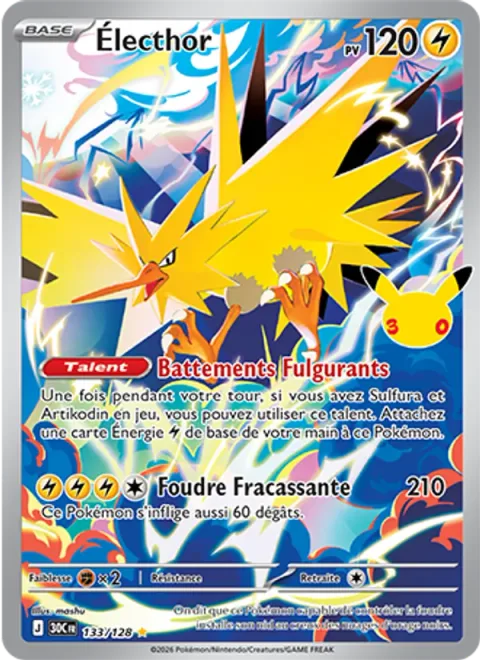 Zapdos [Flash-Pop Flapping | Thundering Lightning]