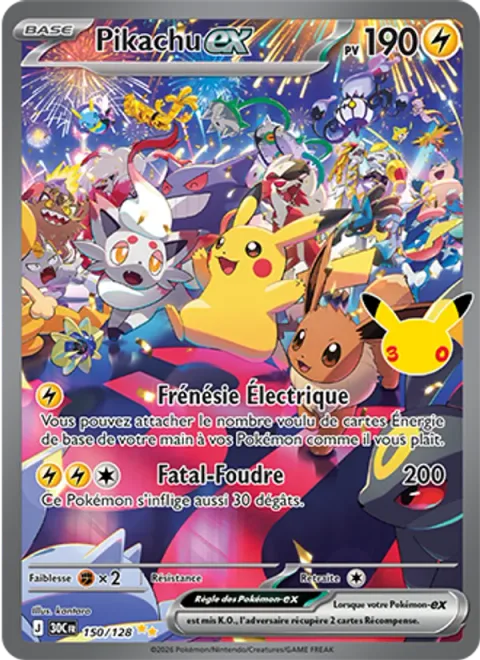 Pikachu ex [Zip-Zap Frenzy | Thunder]