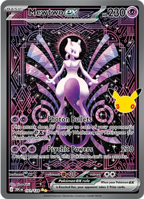 Mewtwo ex [Photon Bullets | Psychic Powers]