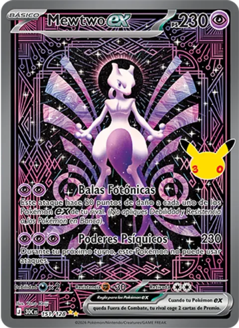 Mewtwo ex [Photon Bullets | Psychic Powers]