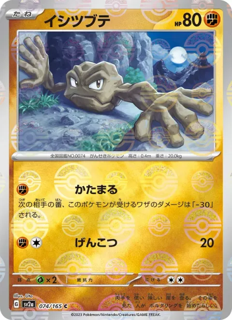 Geodude [Stiffen | Knuckle Punch]