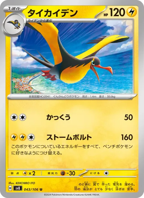 Kilowattrel [Glide | Storm Bolt]