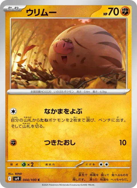 Swinub [Call for Family | Lunge Out]