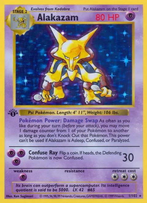 Alakazam [Damage Swap | Confuse Ray]