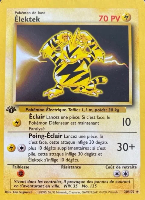 Electabuzz [Thundershock | Thunderpunch]