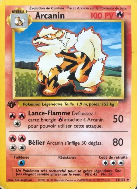 Arcanine [Flamethrower | Take Down]