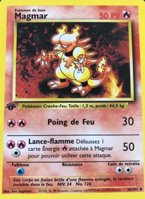 Magmar [Fire Punch | Flamethrower]