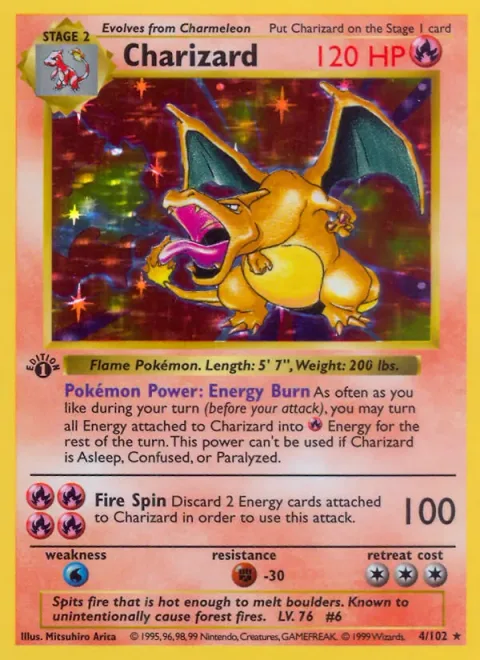 Charizard [Energy Burn | Fire Spin]