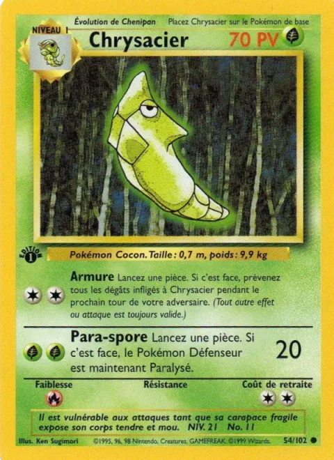 Metapod [Stiffen | Stun Spore]