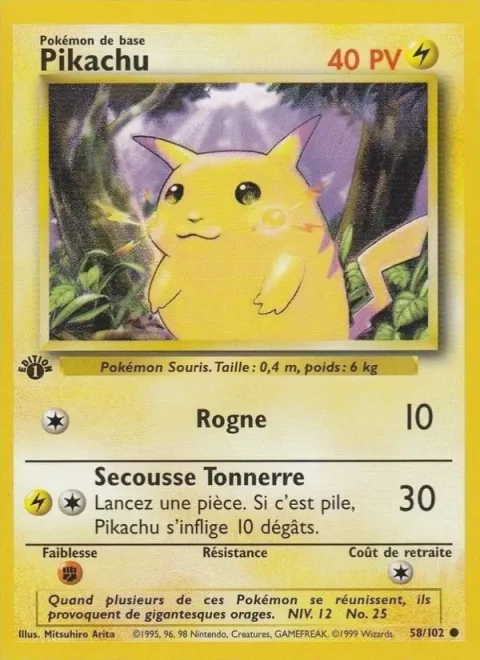 Pikachu [Gnaw | Thunder Jolt]