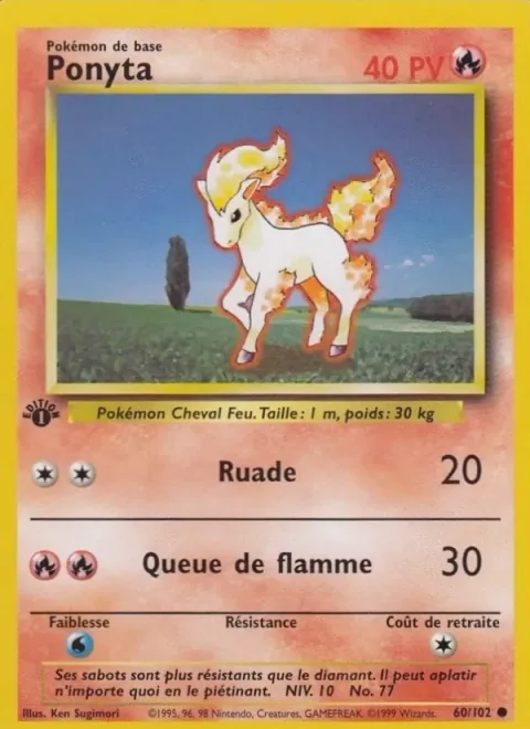 Ponyta [Smash Kick | Flame Tail]