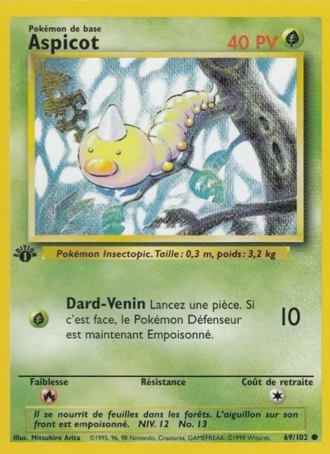 Weedle [Poison Sting | Base Set]