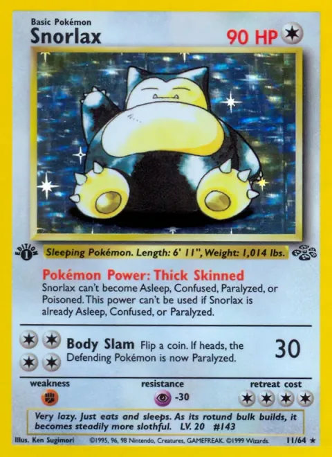 Snorlax [Thick Skinned | Body Slam]