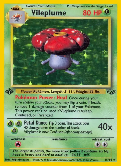 Vileplume [Heal | Petal Dance]