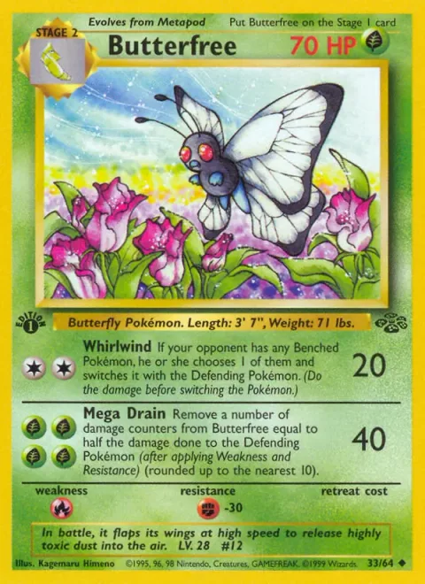 Butterfree [Whirlwind | Mega Drain]