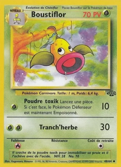 Weepinbell [Poisonpowder | Razor Leaf]