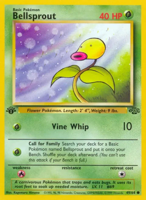 Bellsprout [Vine Whip | Call for Family]