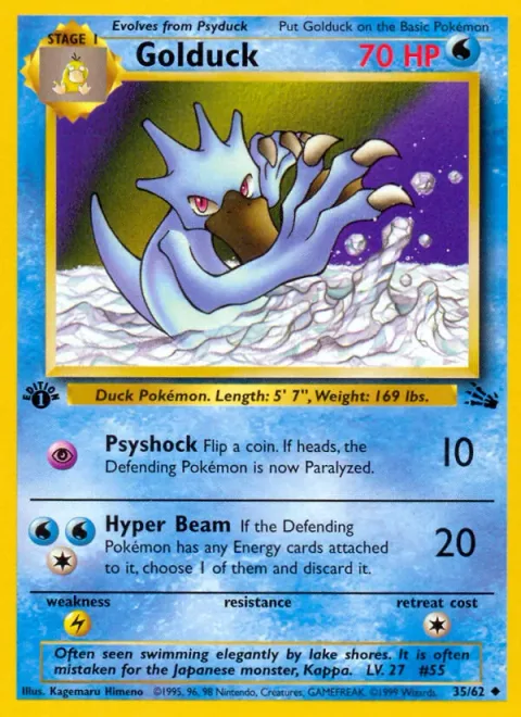 Golduck [Psyshock | Hyper Beam]