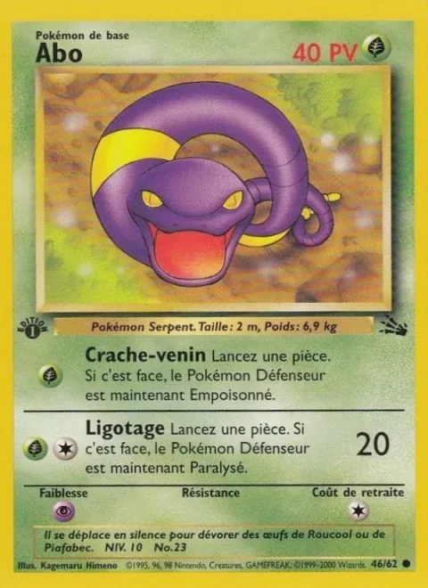 Ekans [Spit Poison | Wrap]