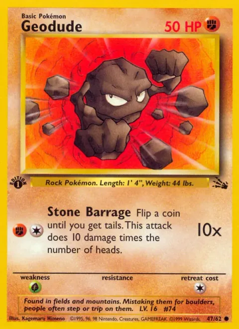 Geodude [Stone Barrage]