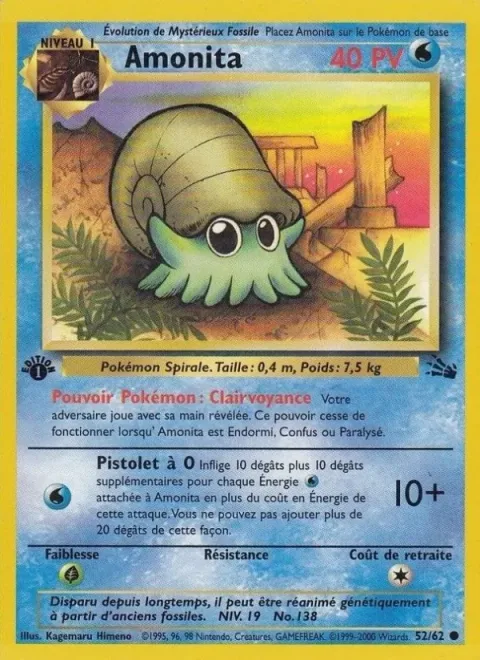 Omanyte [Clairvoyance | Water Gun]