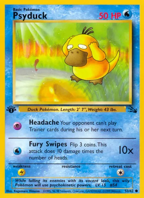 Psyduck [Headache | Fury Swipes]