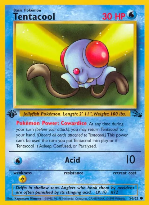 Tentacool [Cowardice | Acid]