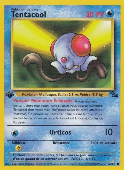 Tentacool [Cowardice | Acid]