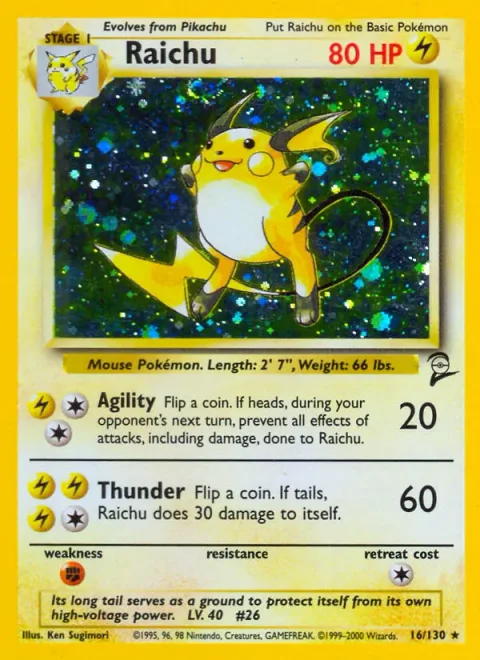 Raichu [Agility | Thunder]