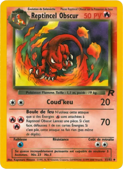 Dark Charmeleon [Tail Slap | Fireball]