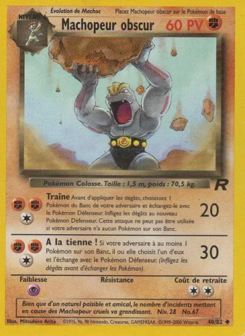 Dark Machoke [Drag Off | Knock Back]