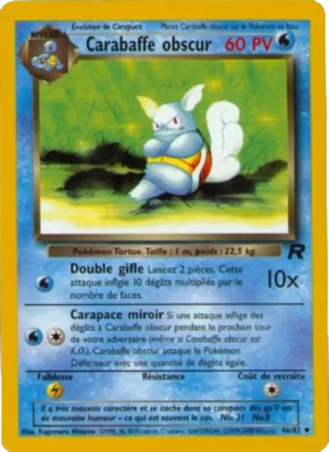 Dark Wartortle [Doubleslap | Mirror Shell]