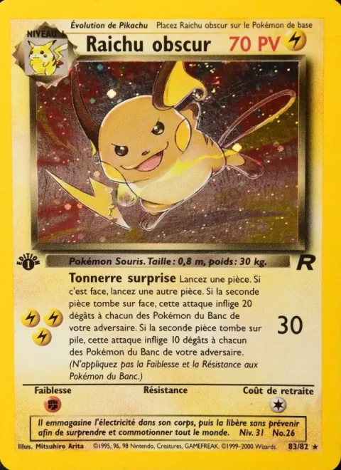 Dark Raichu [Surprise Thunder]