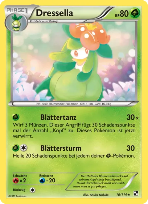 Lilligant [Petal Dance | Leaf Storm]
