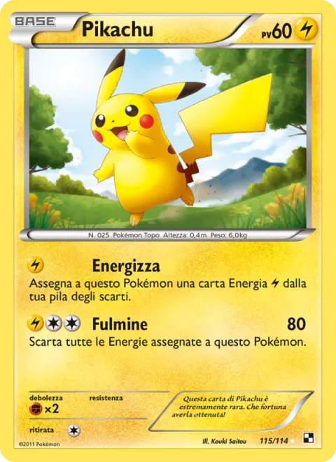 Pikachu [Energize | Thunderbolt]