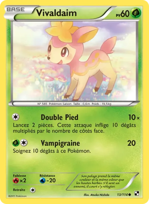 Deerling [Double Kick | Leech Seed]