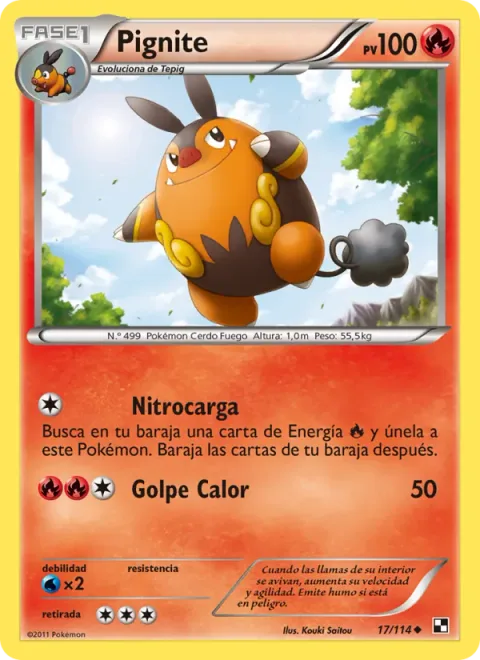 Pignite [Flame Charge | Heat Crash]