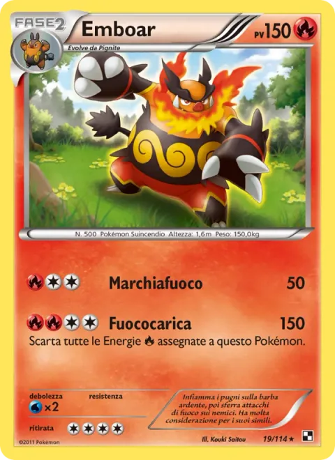 Emboar [Heat Crash | Flare Blitz]