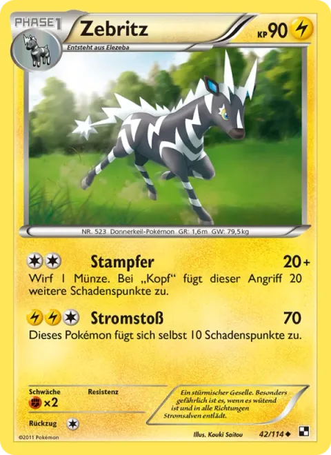 Zebstrika [Stomp | Wild Charge]