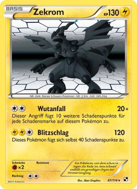 Zekrom [Outrage | Bolt Strike]